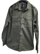 MA-STRUM Khaki Overshirt Size