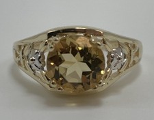 9ct Yellow Gold Citrine