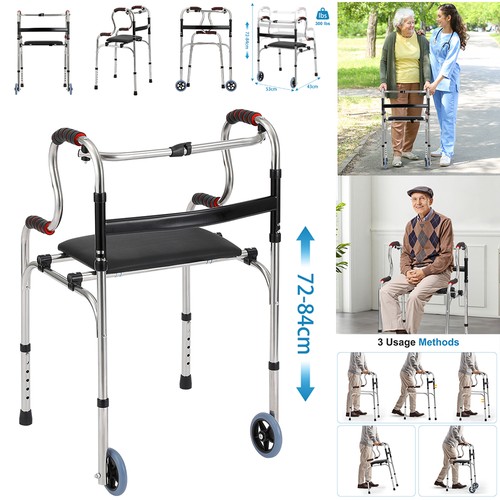 Folding walking frame - walking,