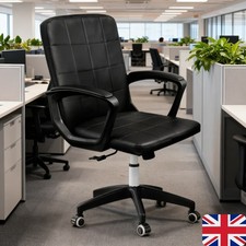 Reclining Office Chair Black