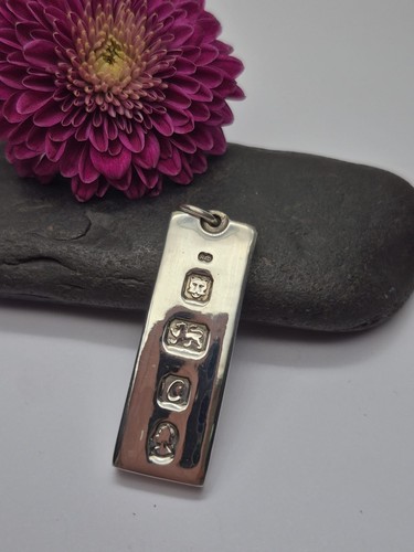 Vintage sterling silver ingot - vintage,
