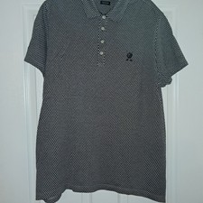 Mens Black and Grey Checkered