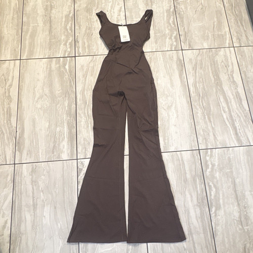 Womensbrown sleeveless scoop - womensbrown,
