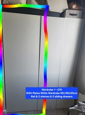IKEA Platsa White Wardrobe