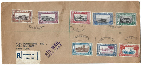 Sudan 1950 air - set, of