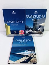 3x Seaside Style: Coastal Dwellings Around the Globe Coffee Table Books