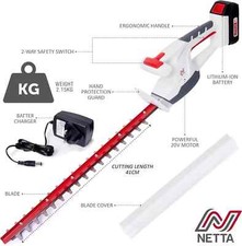 NETTA Cordless Hedge Trimmer &