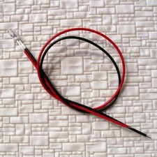 pack of 10 x 3mm Clear 3V