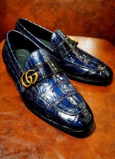 Men's Shoes Handmade Blue