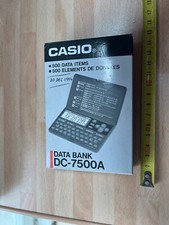 Vintage casio data - data, bank