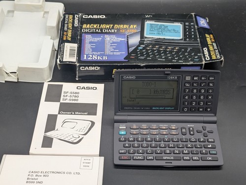 Casio digital diary 5580 - casio,