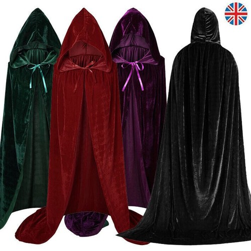 Adult hooded robe cloak cape - robe,