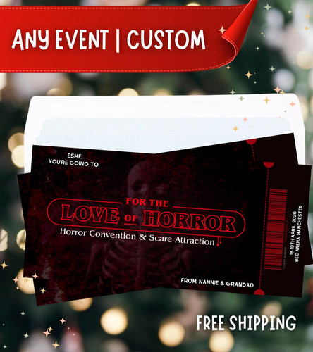 Personalised horror convention - personalised,