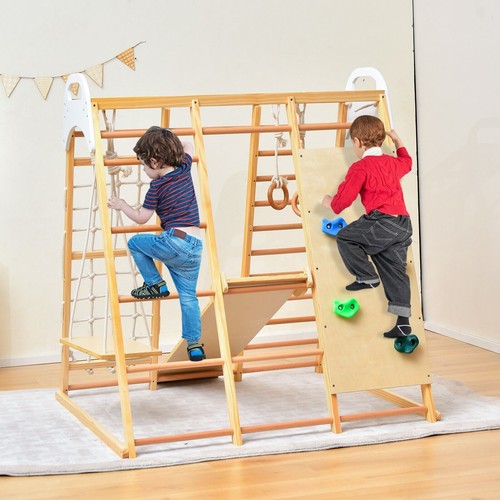 Wood climber playset - 8, 1