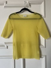 Dries Van Noten Sheer Yellow