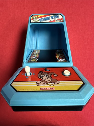 1981 coleco donkey kong - coleco,