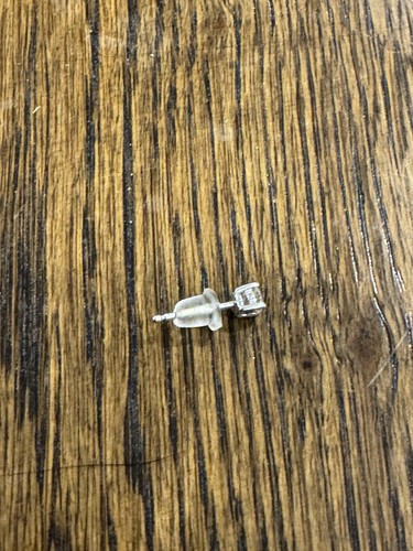 Real diamond stud earring - stud,