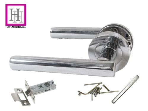 Door handle chrome bar - handle, on