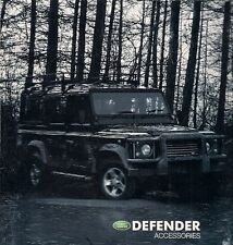 Land Rover Defender Accessories 2002-2004 UK Market Sales Brochure