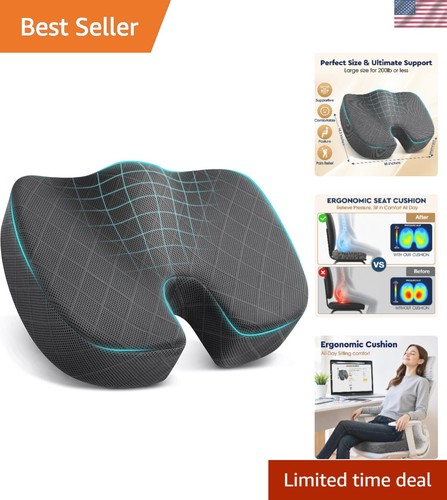 Large memory foam seat cushion - large,