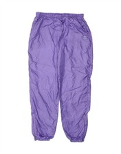 LEOPARD Womens Tracksuit Trousers Joggers IT 42/44 Medium Purple MV10