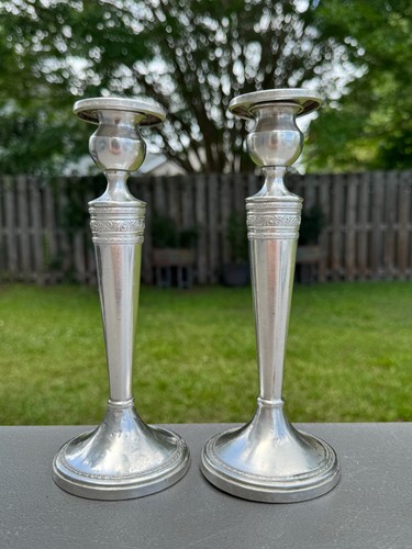 Pair vintage sterling - pair,