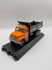 Cararama Hongwell - International Dump Truck Orange 24H Service -Diecast 1:60