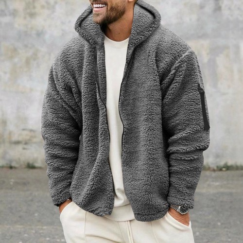 Men fluffy fleece - fluffy,