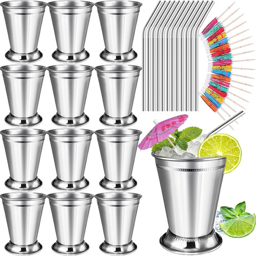 Sets mint julep cups silver - mint,