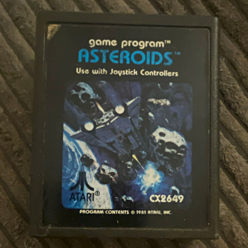 Atari 2600 asteroids shooter - atari,