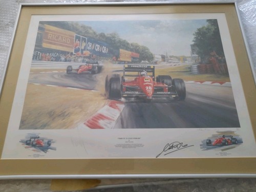 Limited edition framed print - framed,