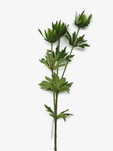 Artificial thistle bush stem - thistle,