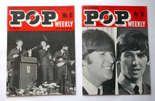 POP WEEKLY MAGAZINES No's 36 &