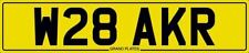 BAKERS NUMBER PLATE W BAKER