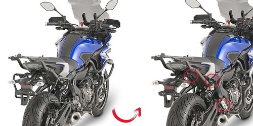 Givi side pannier rack - rack, for