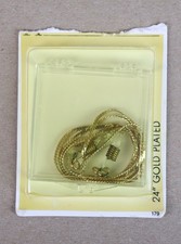 Vintage 24" Gold Plated Rope