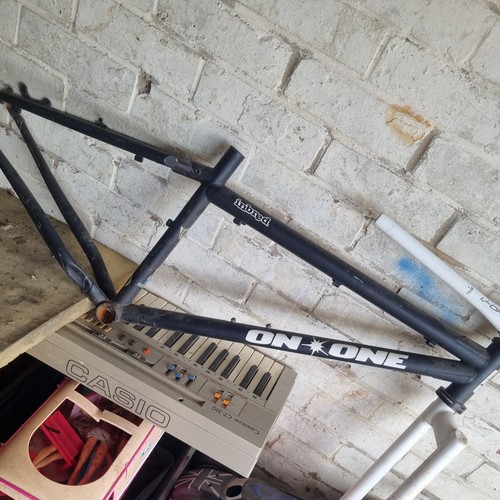One inbred bike frame - on-one,
