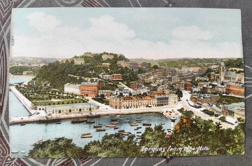 Torquay from vane hill dated - hill,