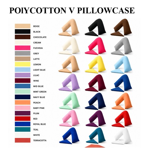 Shape pillowcases nursing - v,