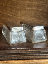 Pair Antique Hallmarked Solid