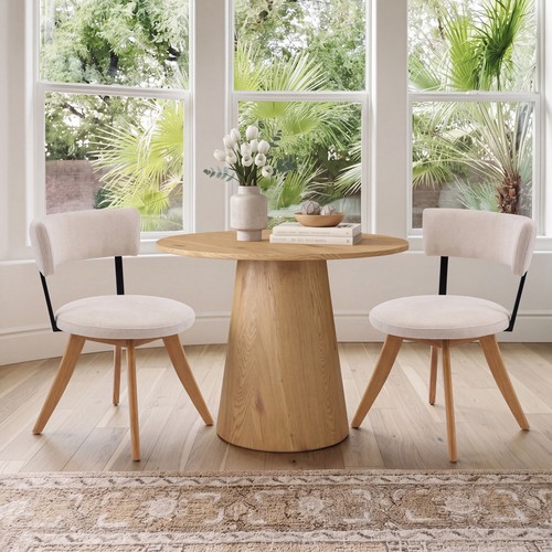 White fabric upholstered - fabric,