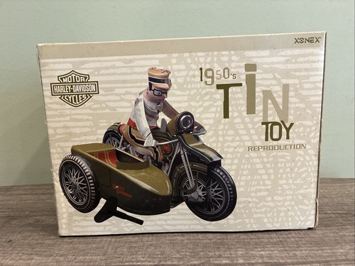 Harley davidson 1950 - harley-davidson, tin