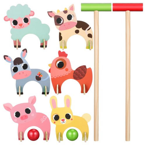 Children croquet mallets - children's,