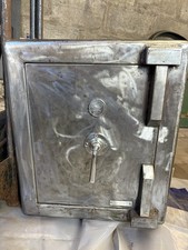 CHUBB SAFE, Stripped And Polished, Great Patina, With Key