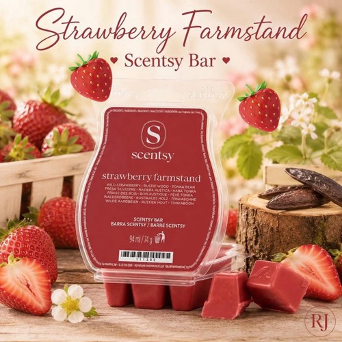 Scentsy strawberry farmstand - strawberry,