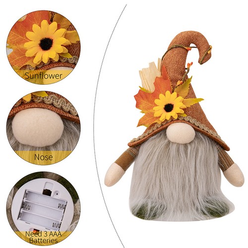 Autumn fall faceless gnome - fall,