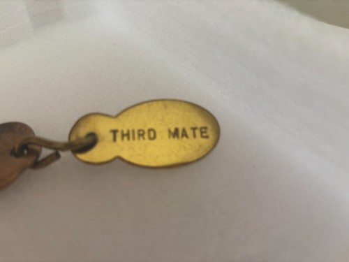 Vintage large brass - 7",