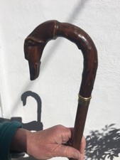 Vintage Walking Cane with hand
