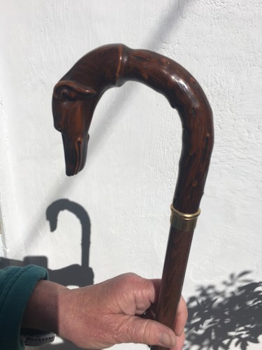 Vintage walking cane with - cane,
