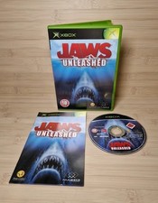 Jaws Unleashed Original Xbox Game Complete With Manual - Near Mint
